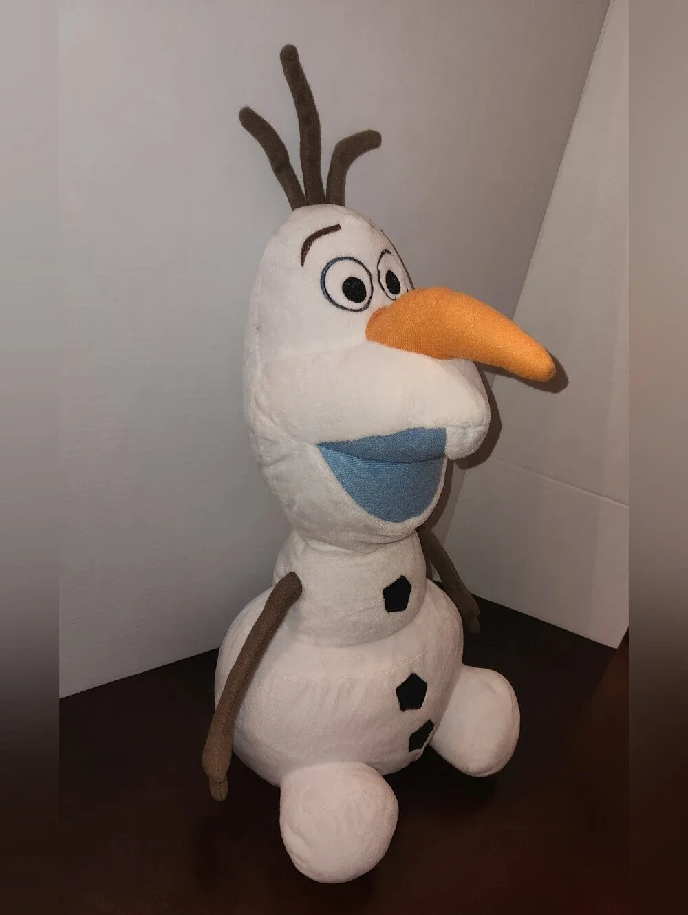 Disney Olaf Plush - White, Brown, Orange, Blue